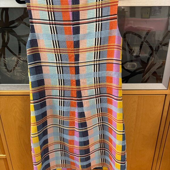 Anthropologie Eva Franco Plaid Shift Dress Size 8 - Picture 4 of 6